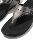 Adjustable Leather Toe-Posts LULU Microwobbleboard