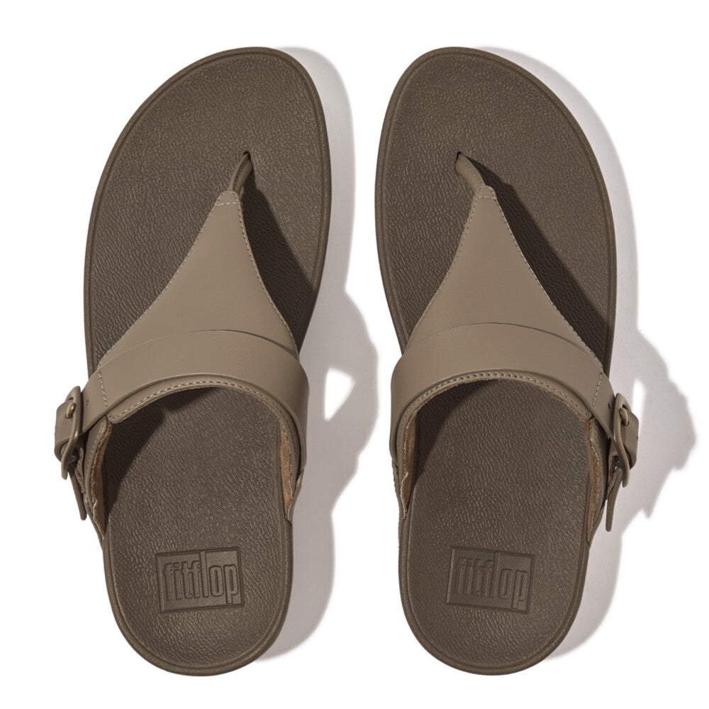 FitFlop FitFlop LULU Adjustable Leather Toe-Posts    