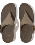 FitFlop FitFlop LULU Adjustable Leather Toe-Posts    