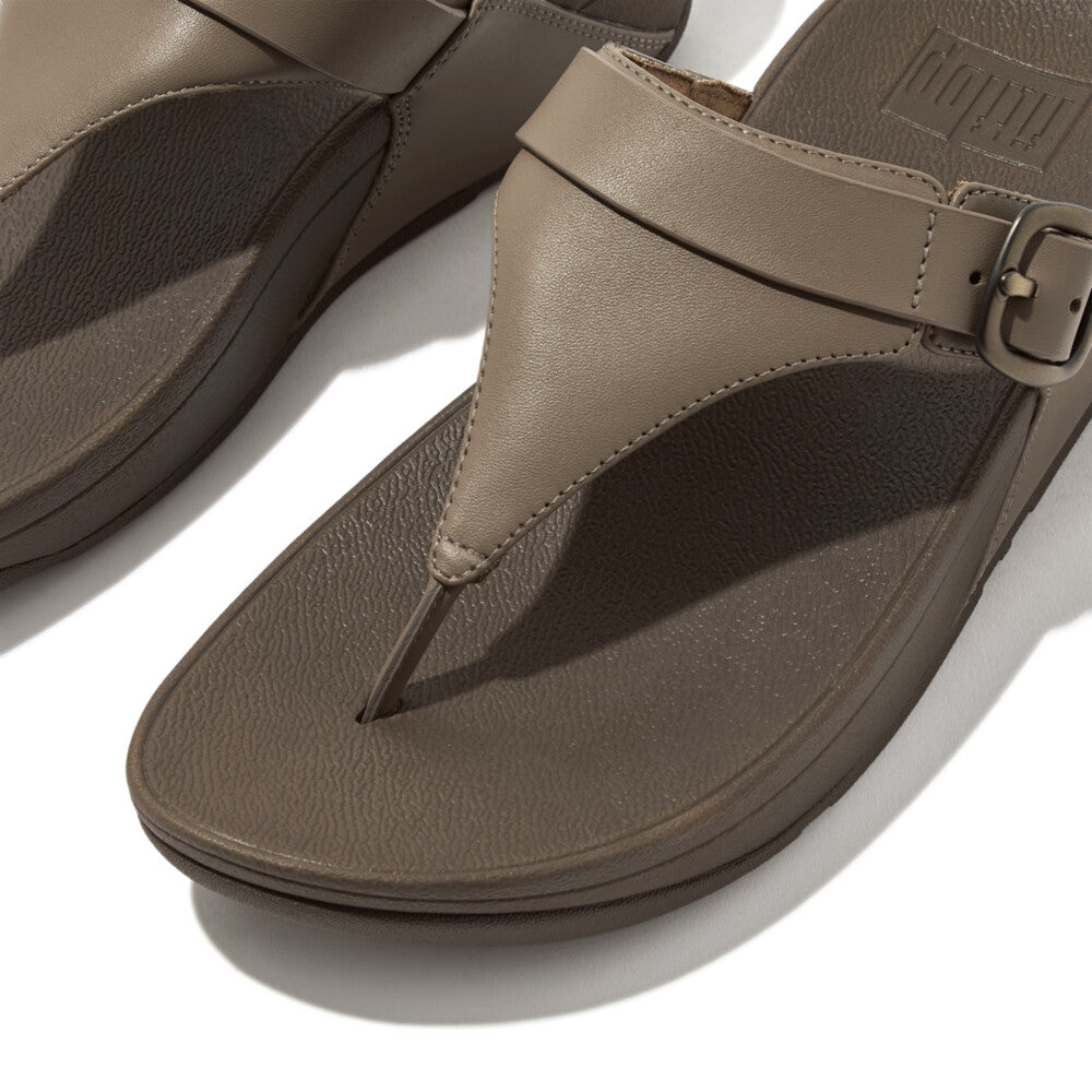 FitFlop FitFlop LULU Adjustable Leather Toe-Posts    