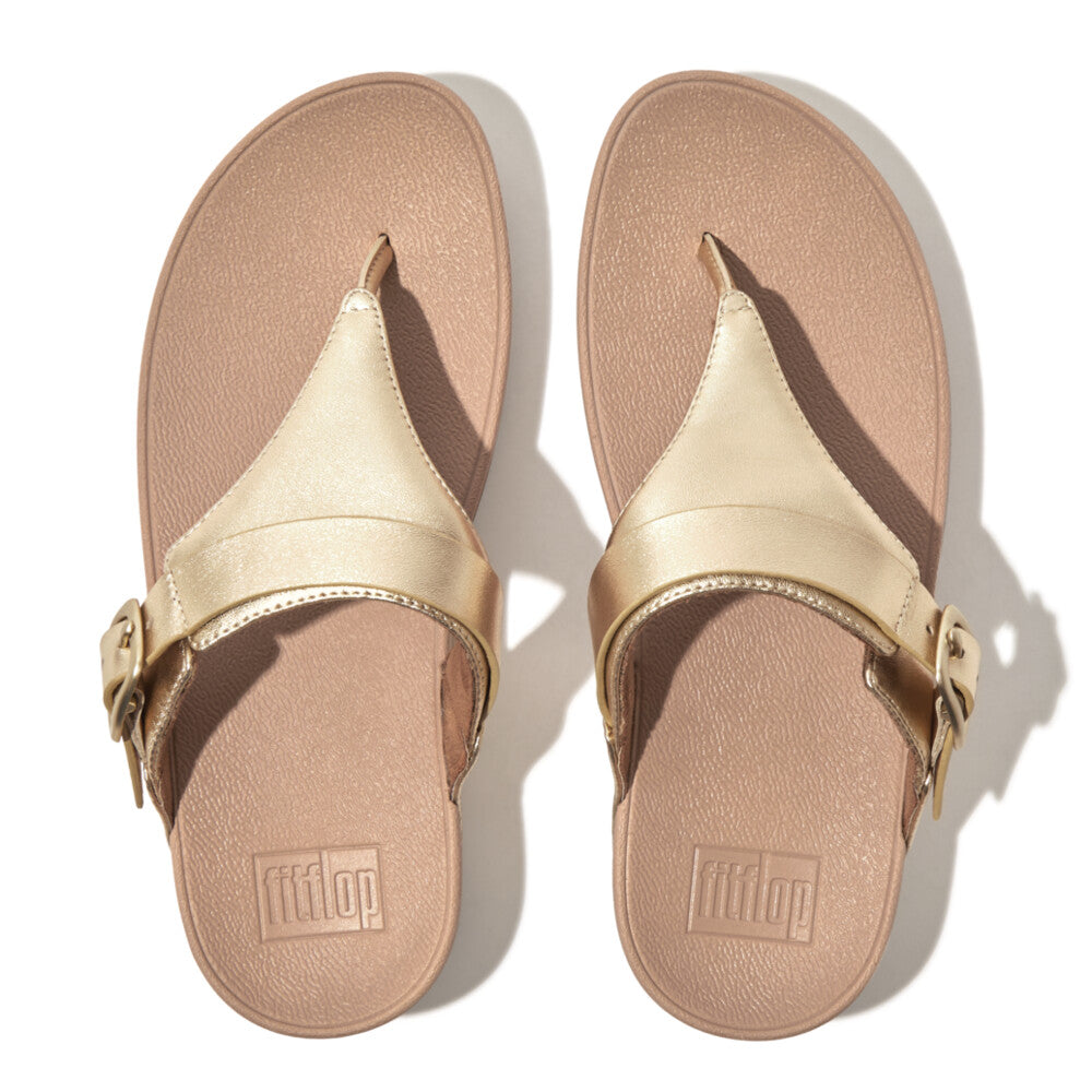 FitFlop FitFlop LULU Adjustable Leather Toe-Posts    