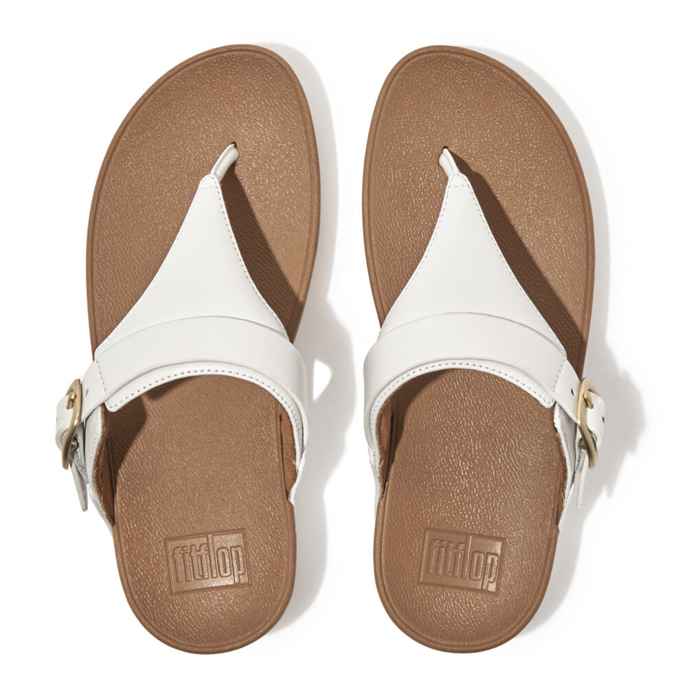 FitFlop FitFlop LULU Adjustable Leather Toe-Posts    