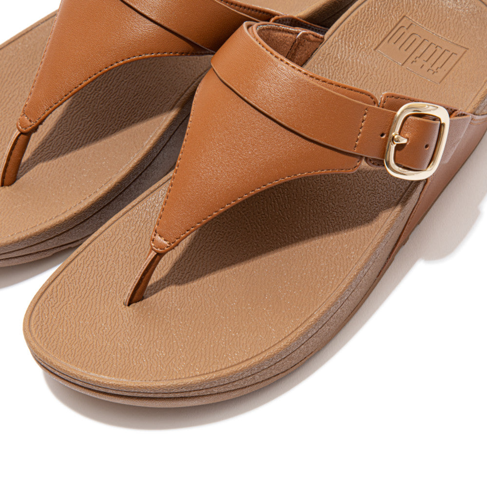 FitFlop FitFlop LULU Adjustable Leather Toe-Posts    