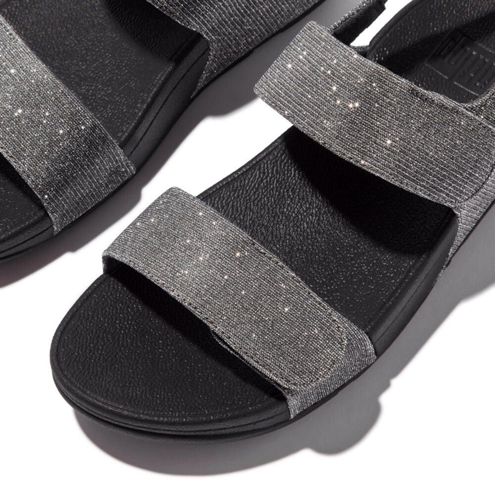 FitFlop Lulu Adjustable Shimmerlux Microwobbleboard