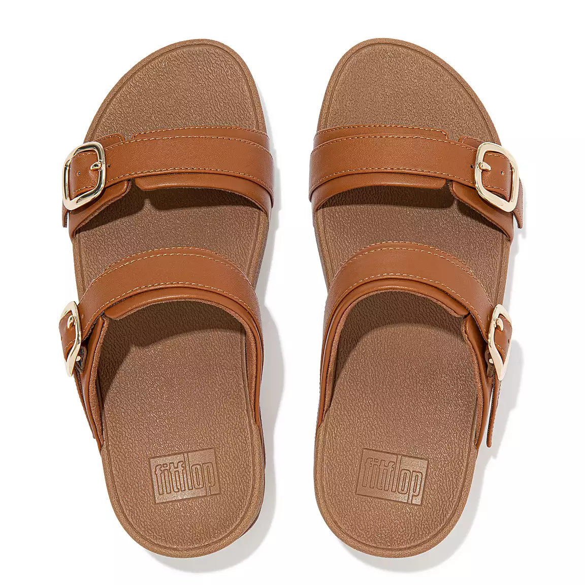 FitFlop FitFlop LULU Adjustable Leather Slides    