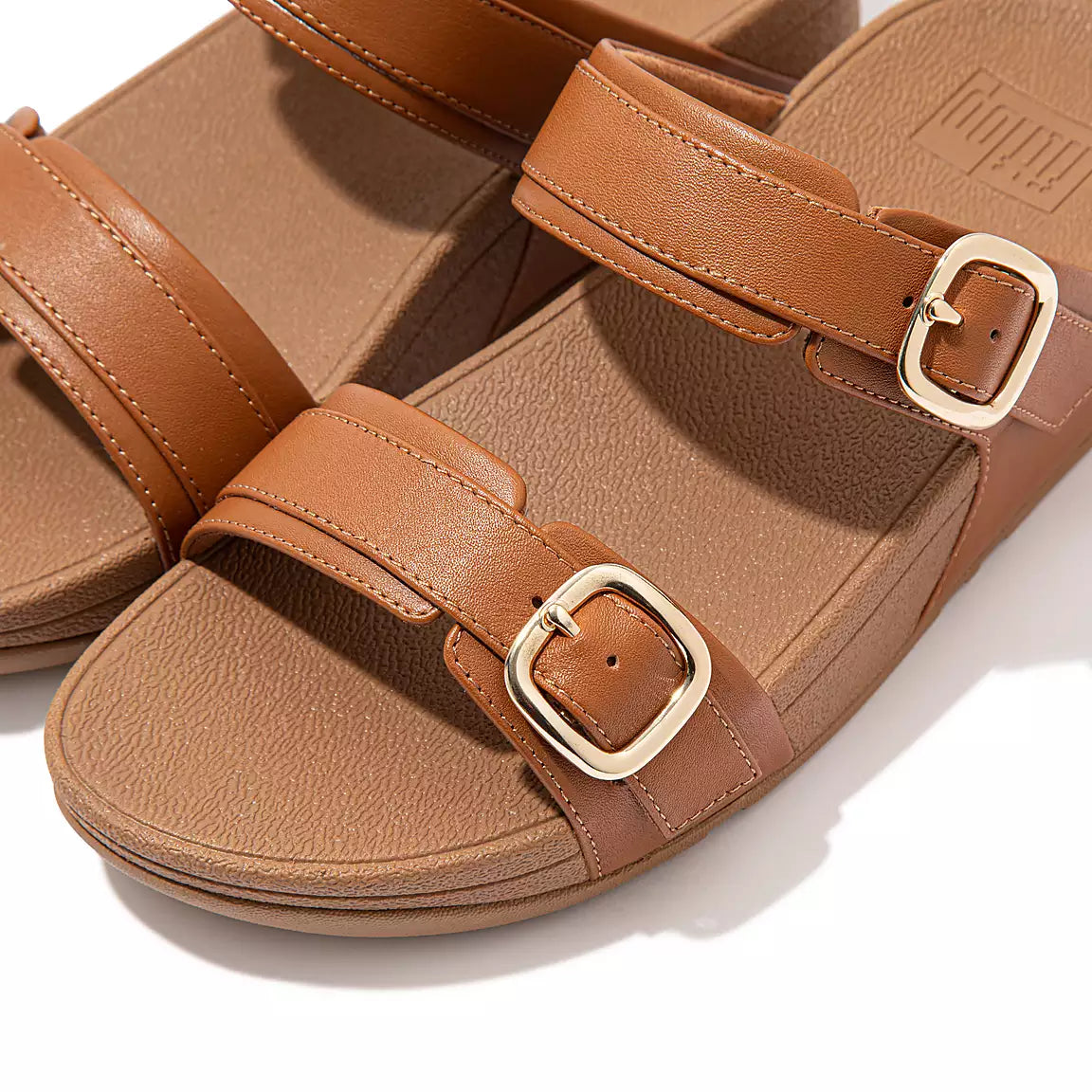 FitFlop FitFlop LULU Adjustable Leather Slides    