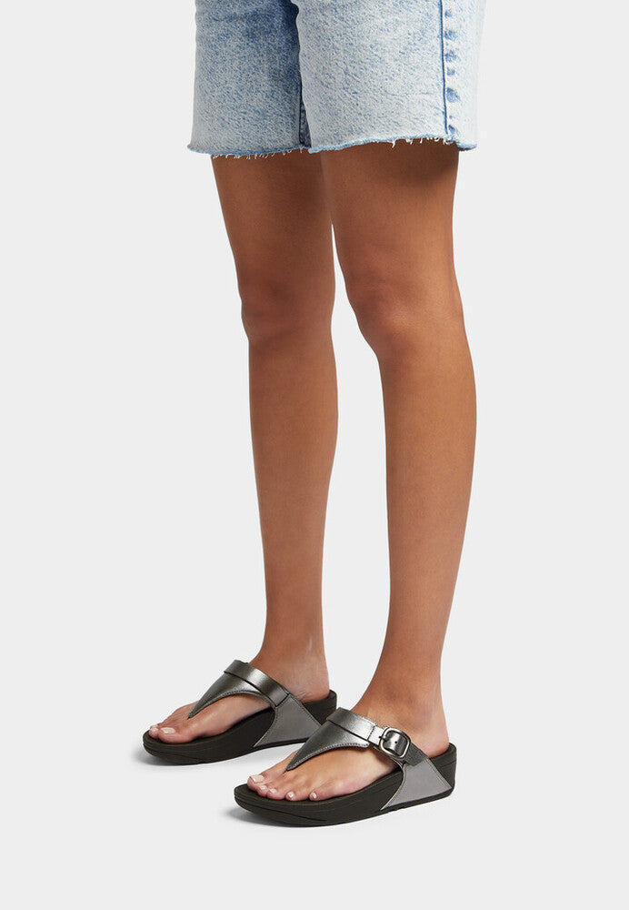 Adjustable Leather Toe-Posts LULU Microwobbleboard