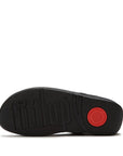 FitFlop FitFlop Lulu Crocodile Toe-Post Sandals Microwobbleboard