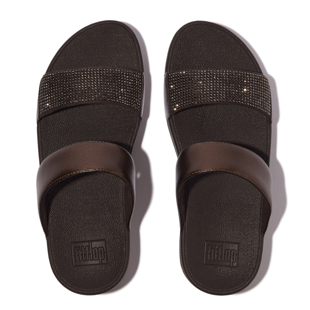 FitFlop FitFlop LULU Crystal Slide Sandals