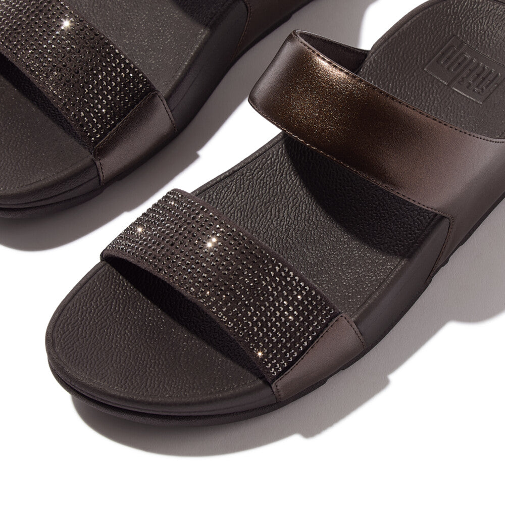 FitFlop FitFlop LULU Crystal Slide Sandals