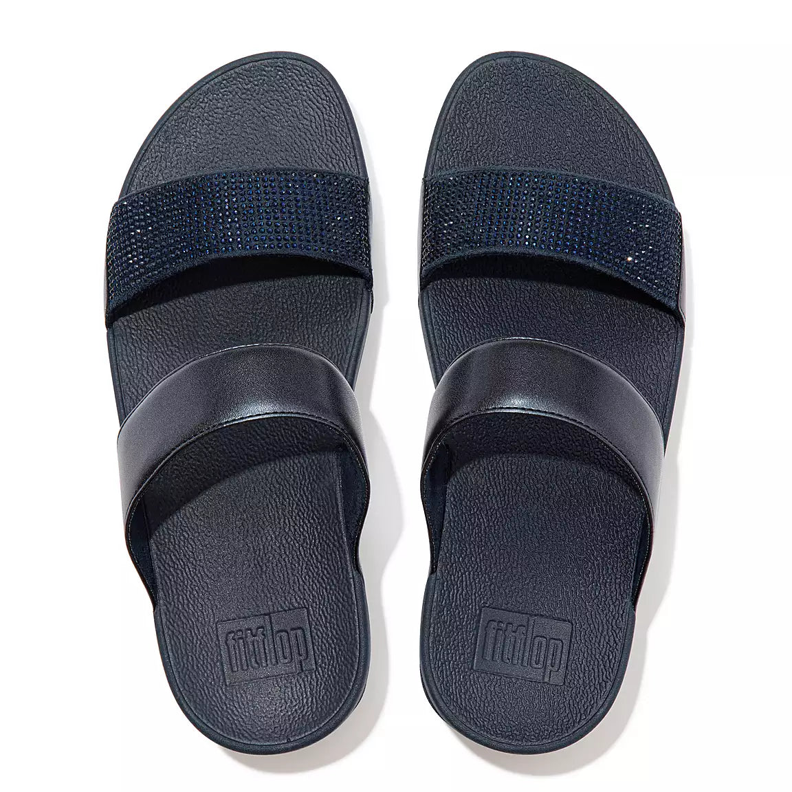 FitFlop FitFlop LULU Crystal Slide Sandals    