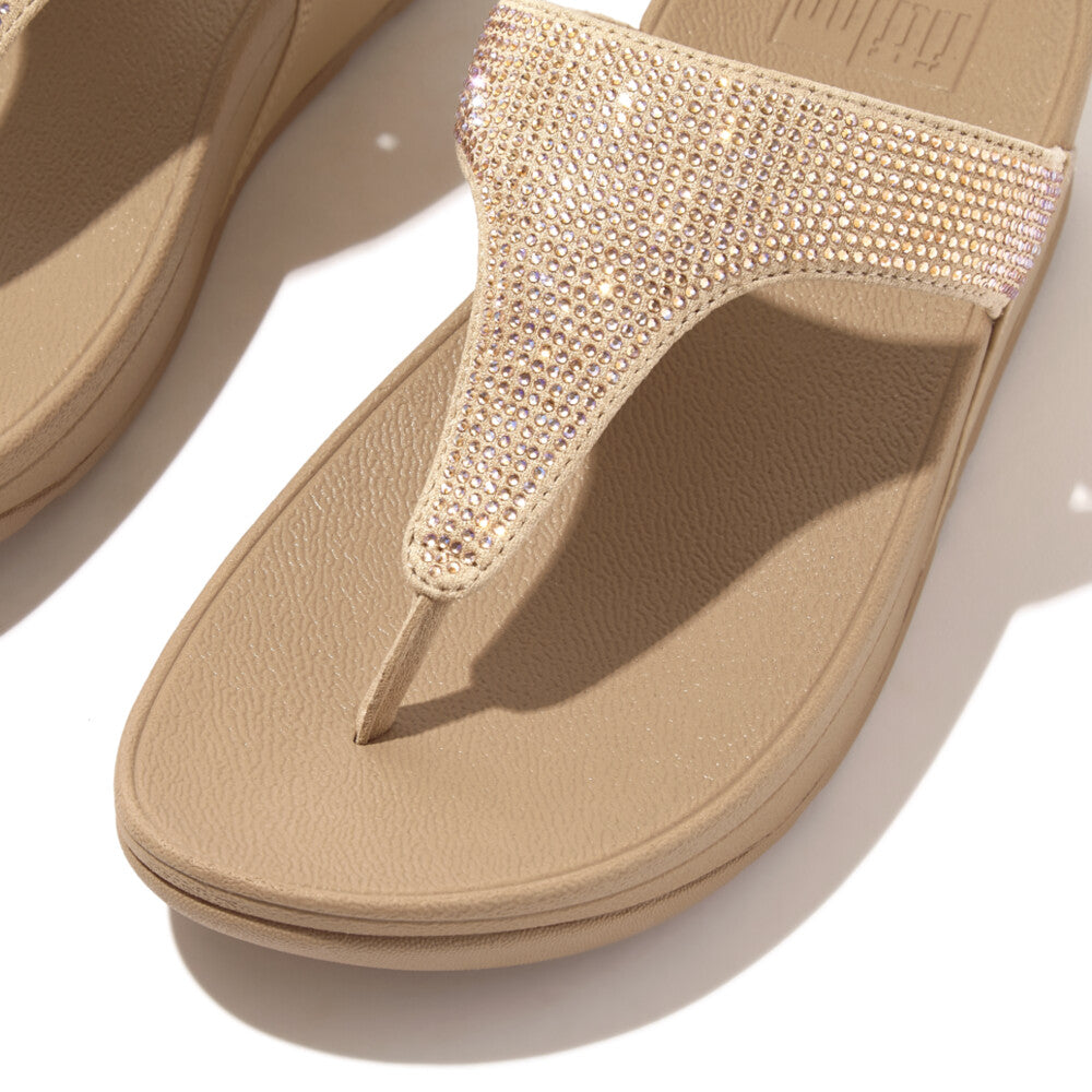 Crystal Toe-Post Sandals LULU Microwobbleboard