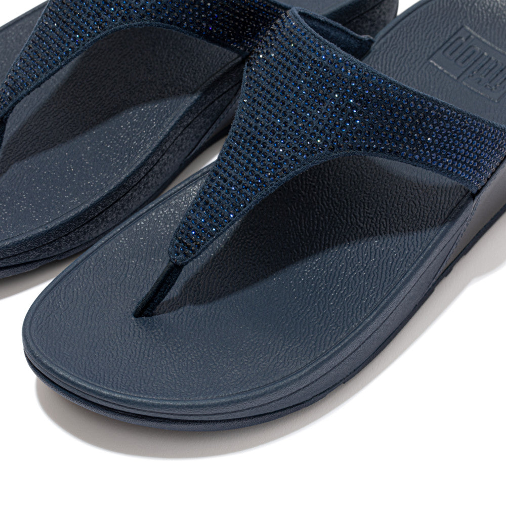 Crystal Toe-Post Sandals LULU Microwobbleboard