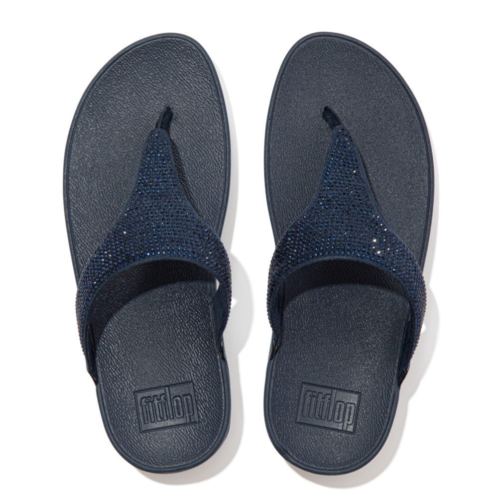 Crystal Toe-Post Sandals LULU Microwobbleboard