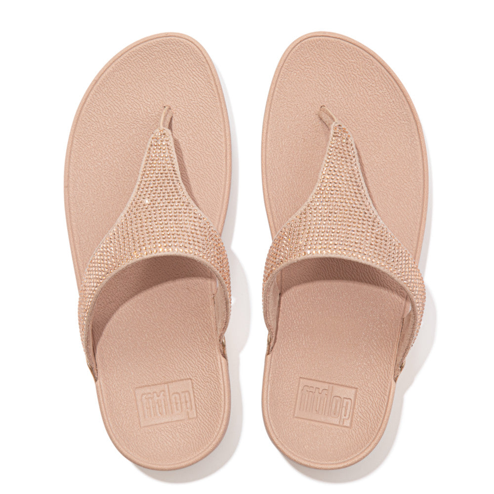Crystal Toe-Post Sandals LULU Microwobbleboard