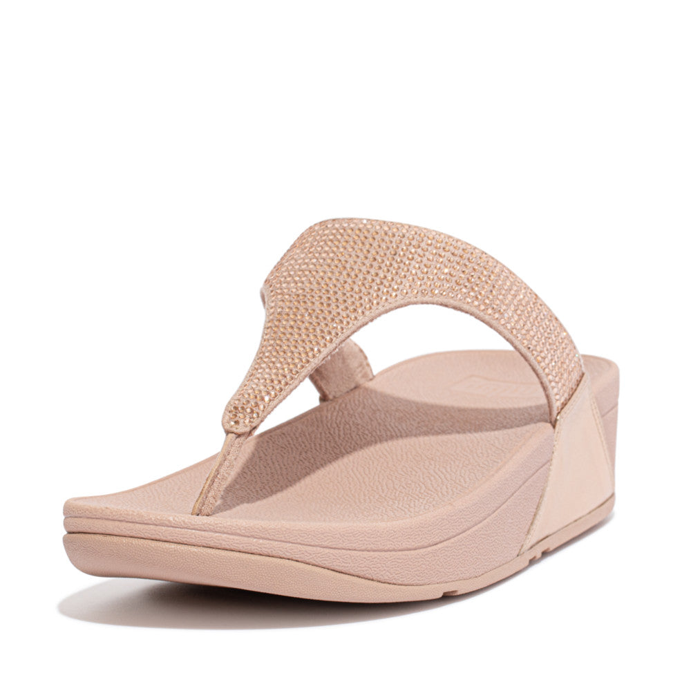 Crystal Toe-Post Sandals LULU Microwobbleboard