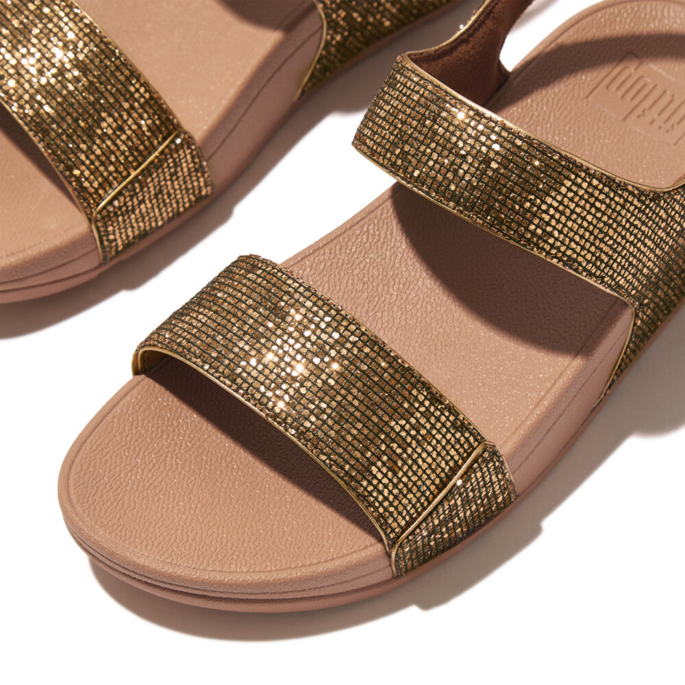 FitFlop Lulu Glitterball Back-Strap Microwobbleboard