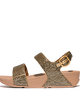 FitFlop FitFlop LULU Glitterball Back-Strap Microwobbleboard Old Gold UK4