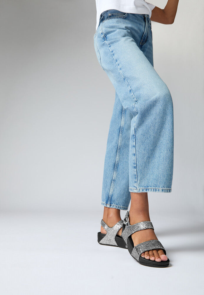 FitFlop Lulu Glitterball Back-Strap Microwobbleboard