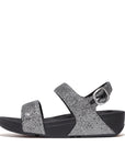 FitFlop FitFlop Lulu Glitterball Back-Strap Sandal Silver 3 