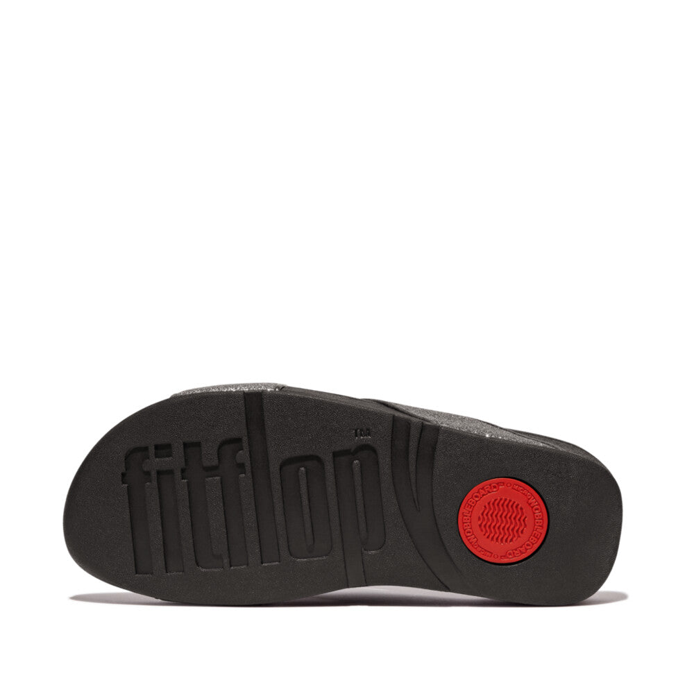 FitFlop Lulu Glitterdust Cross Slides Sandal