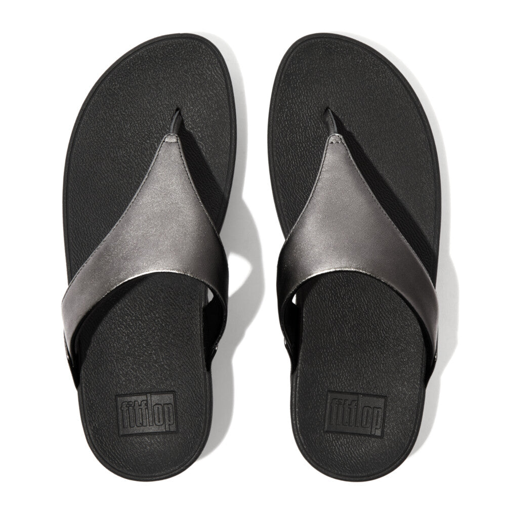 Lulu Leather Toe-Post Sandals