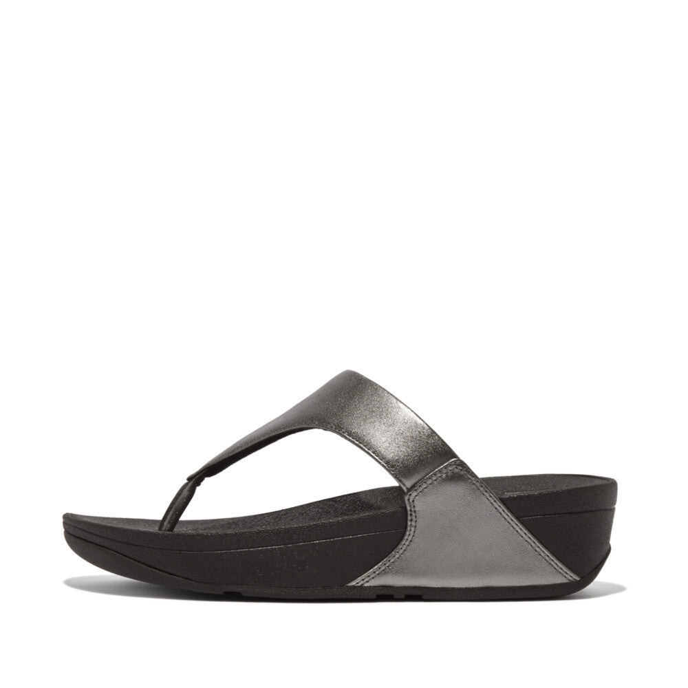 Lulu Leather Toe-Post Sandals
