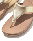 Lulu Leather Toe-Post Sandals