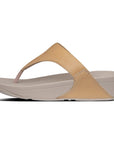 Lulu Leather Toe-Post Sandals