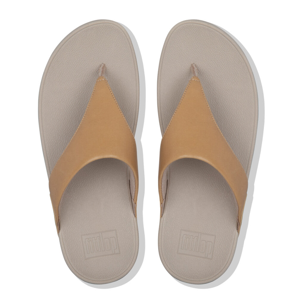 Lulu Leather Toe-Post Sandals
