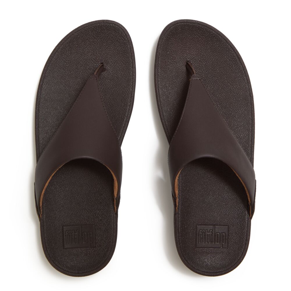 FitFlop LULU Leather Toe-Post Sandals