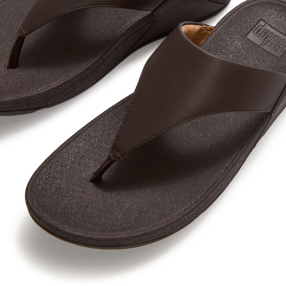 FitFlop LULU Leather Toe-Post Sandals