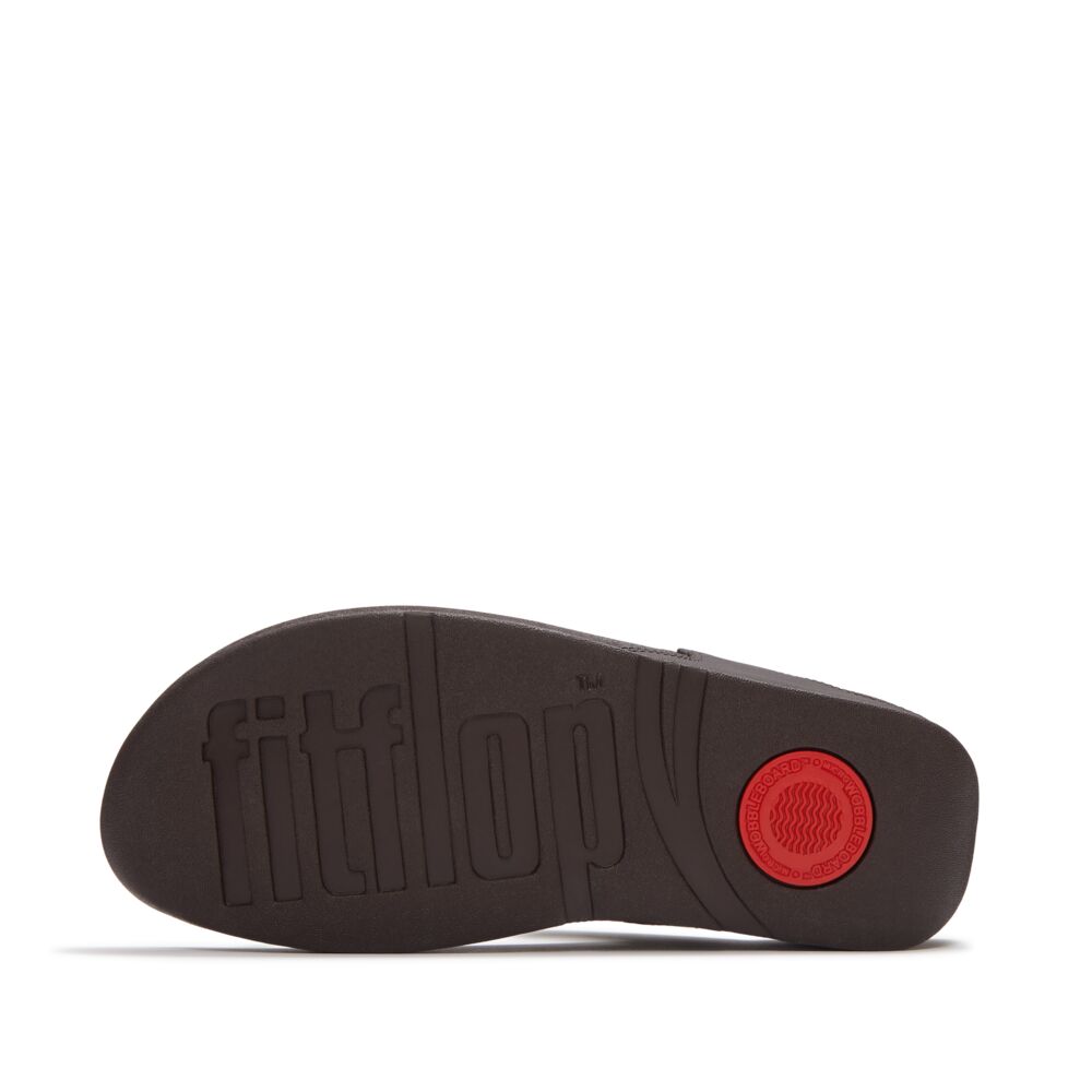 FitFlop LULU Leather Toe-Post Sandals