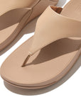 Lulu Leather Toe-Post Sandals