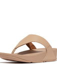 Lulu Leather Toe-Post Sandals