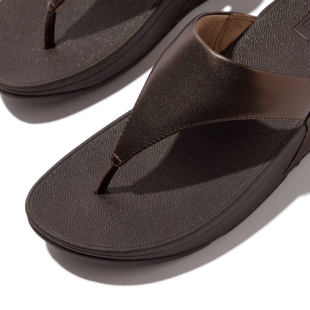 FitFlop LULU Leather Toe-Post Sandals