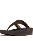 Lulu Leather Toe-Post Sandals