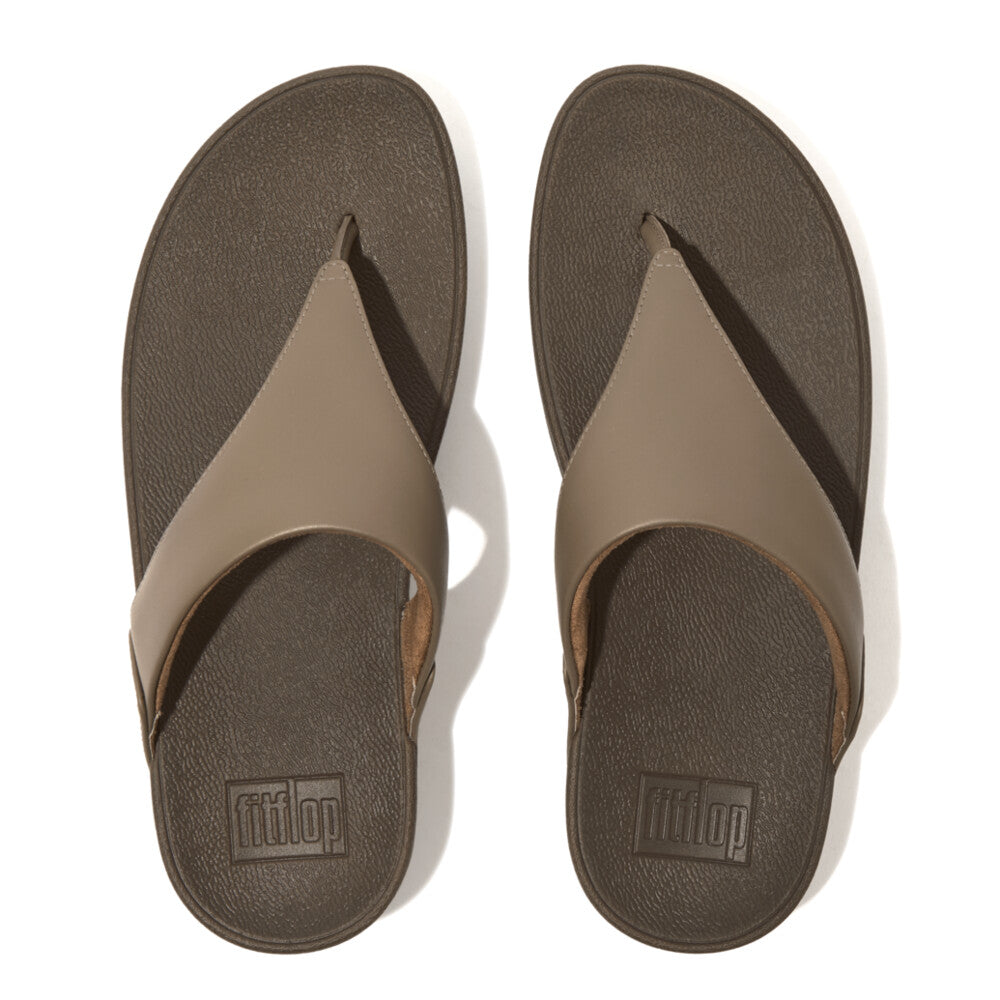Lulu Leather Toe-Post Sandals