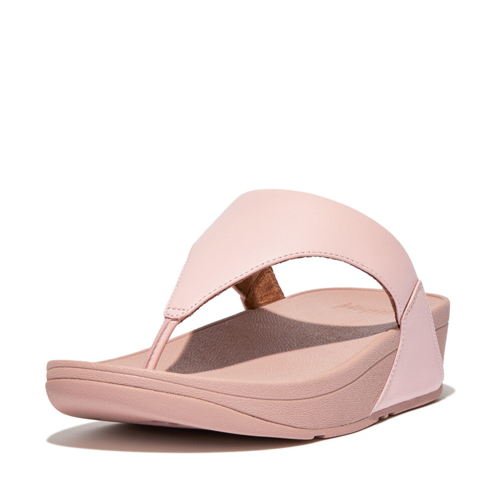 Lulu Leather Toe-Post Sandals