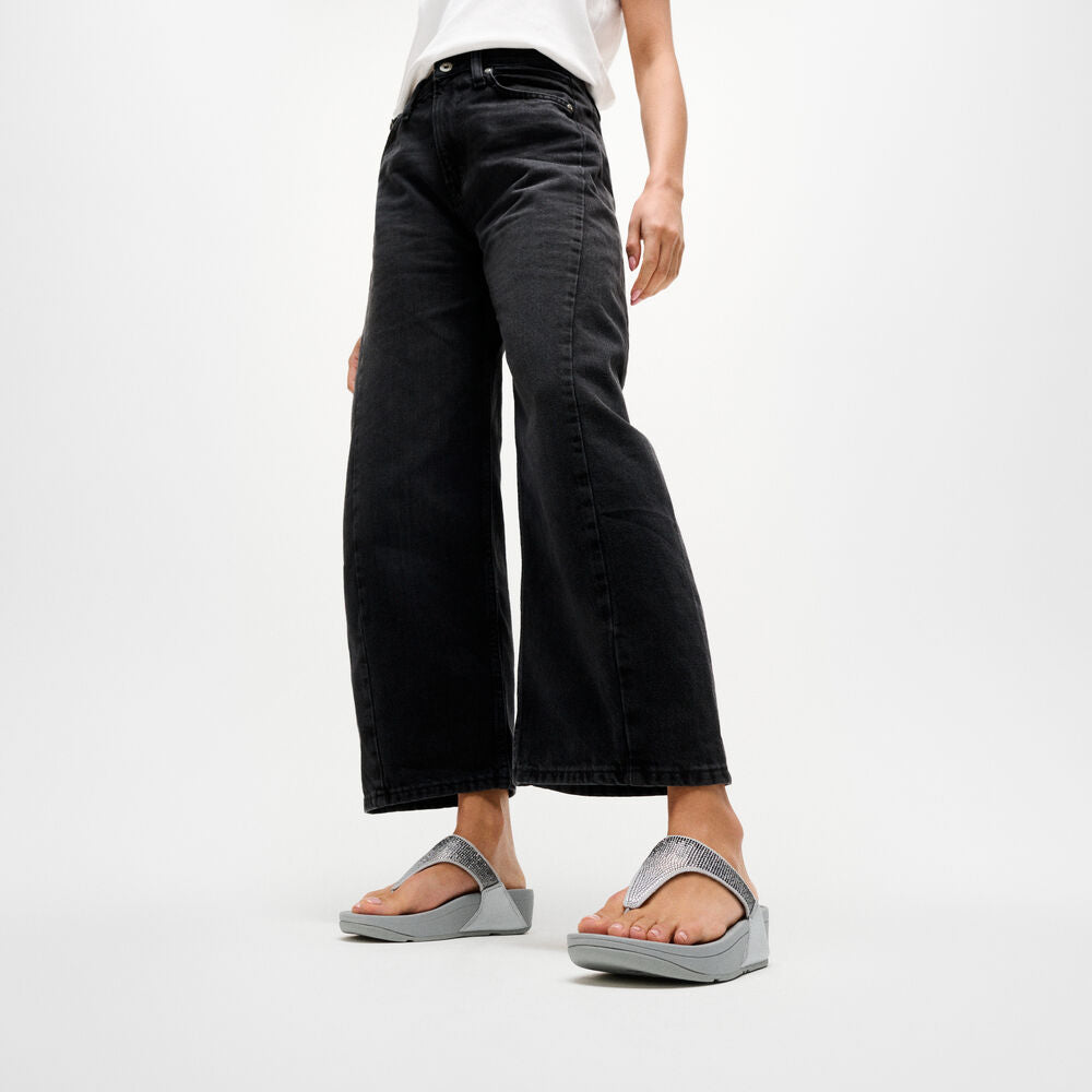 FitFlop Lulu Ombre Crystal Toe-Post Sandals