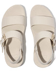 FitFlop LULU Resin-Buckle Leather Back-starp Sandals