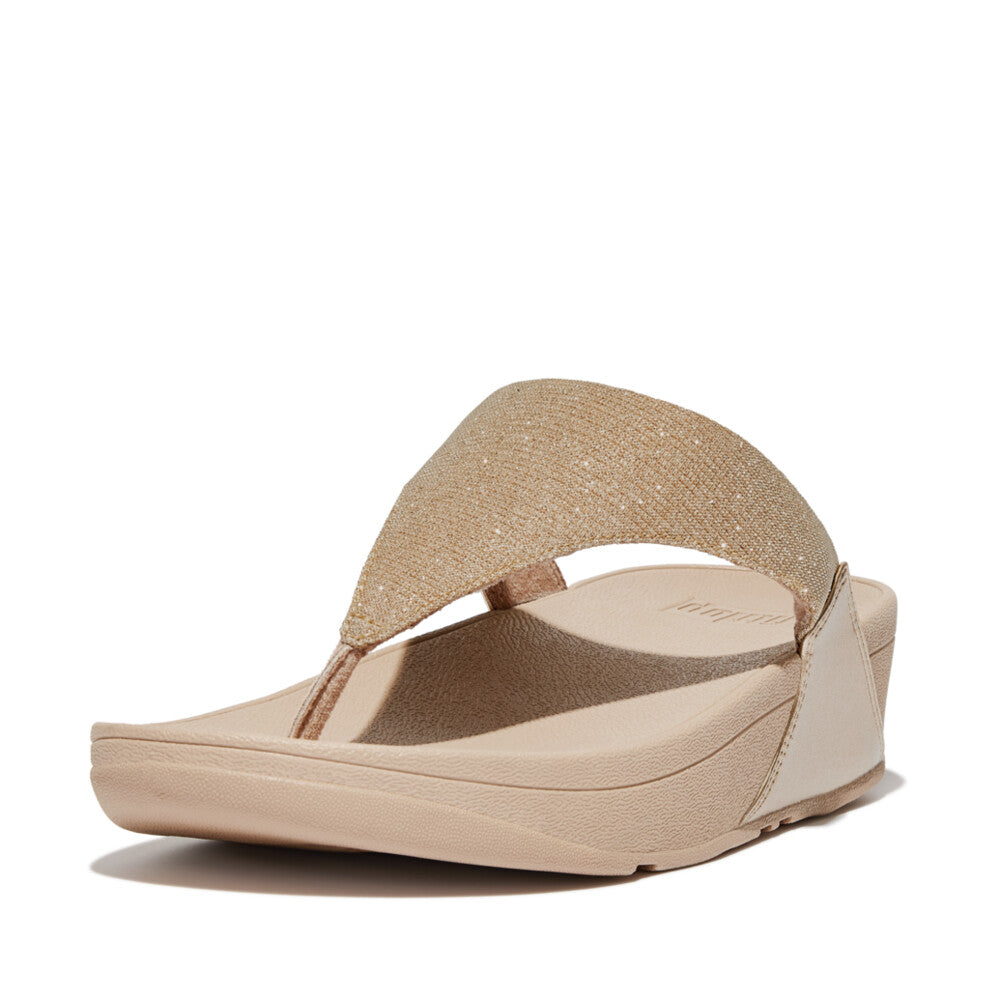 Shimmerlux Toe-Post Sandals LULU Microwobbleboard
