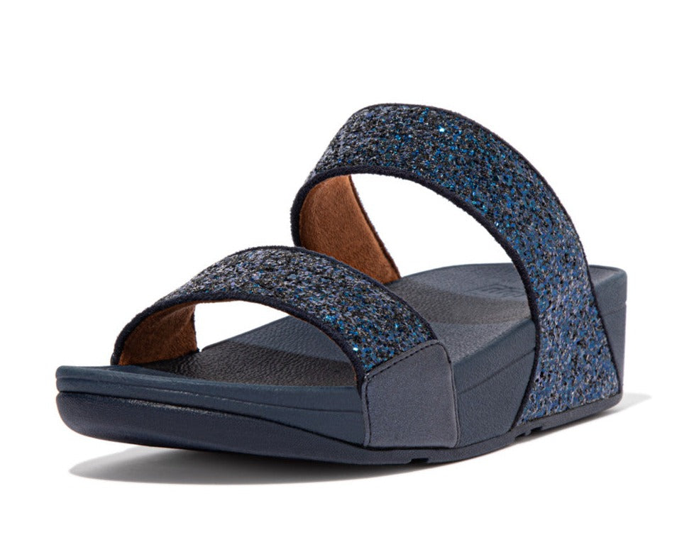 FitFlop FitFlop LULU Glitter Slide Sandals    