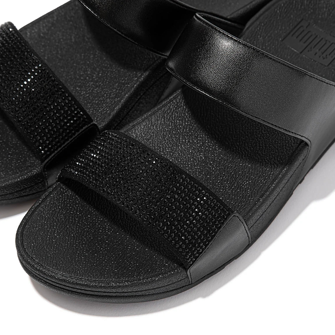 FitFlop FitFlop LULU Crystal Slide Sandals Microwobbleboard