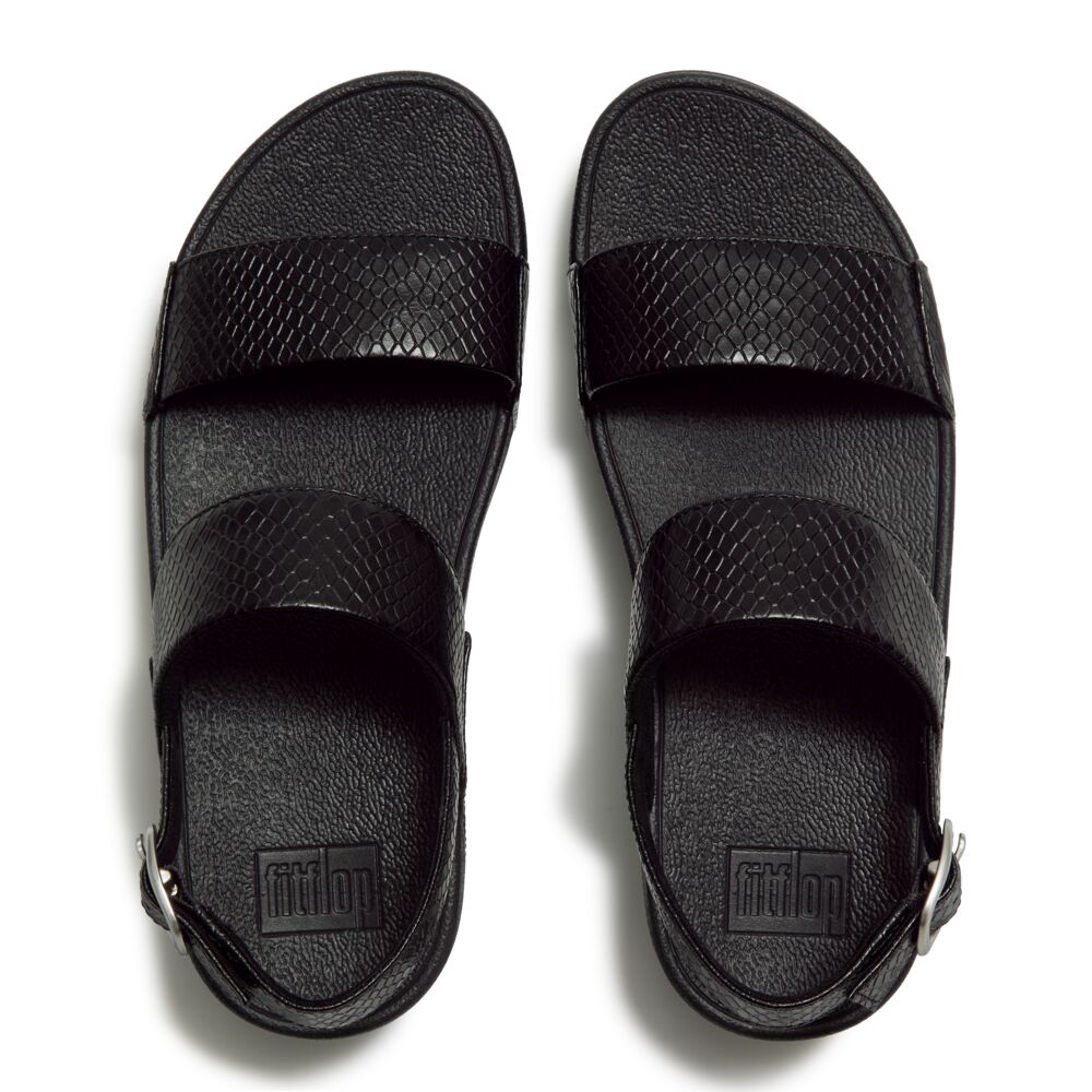 FitFlop Lulu Snake Sandals