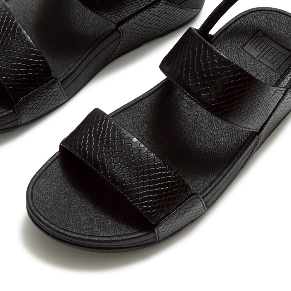 FitFlop Lulu Snake Sandals