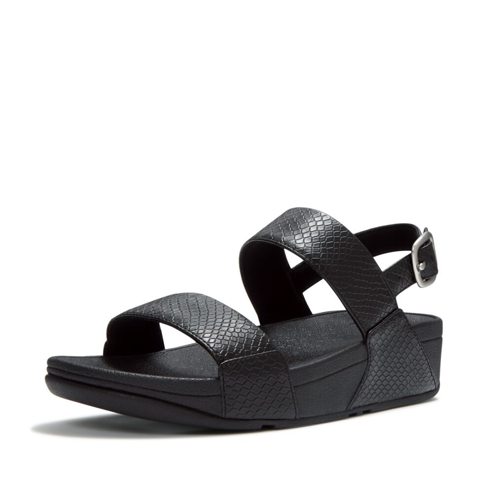 FitFlop Lulu Snake Sandals