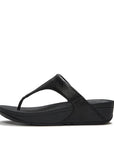 FitFlop Lulu Snake Toe-Post Sandals