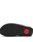 FitFlop Lulu Snake Toe-Post Sandals