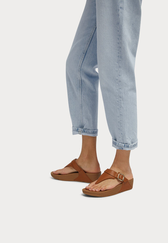 Adjustable Leather Toe-Posts LULU Microwobbleboard